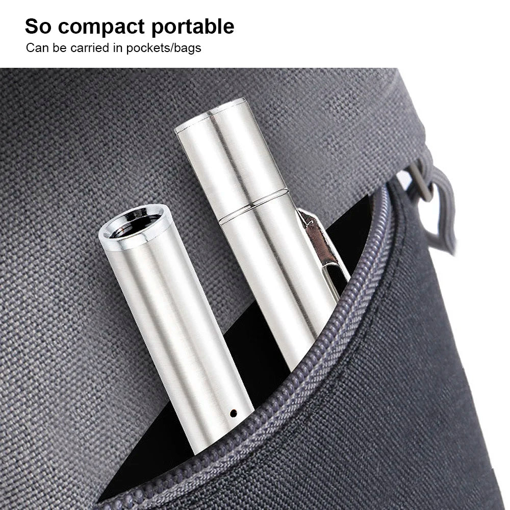 Skin Ultraviolet Light Cat Moss Tinea Light Pet Fungus Detection Wood's Lamp UV Flashlight 365 UV Black Mirror Waterproof