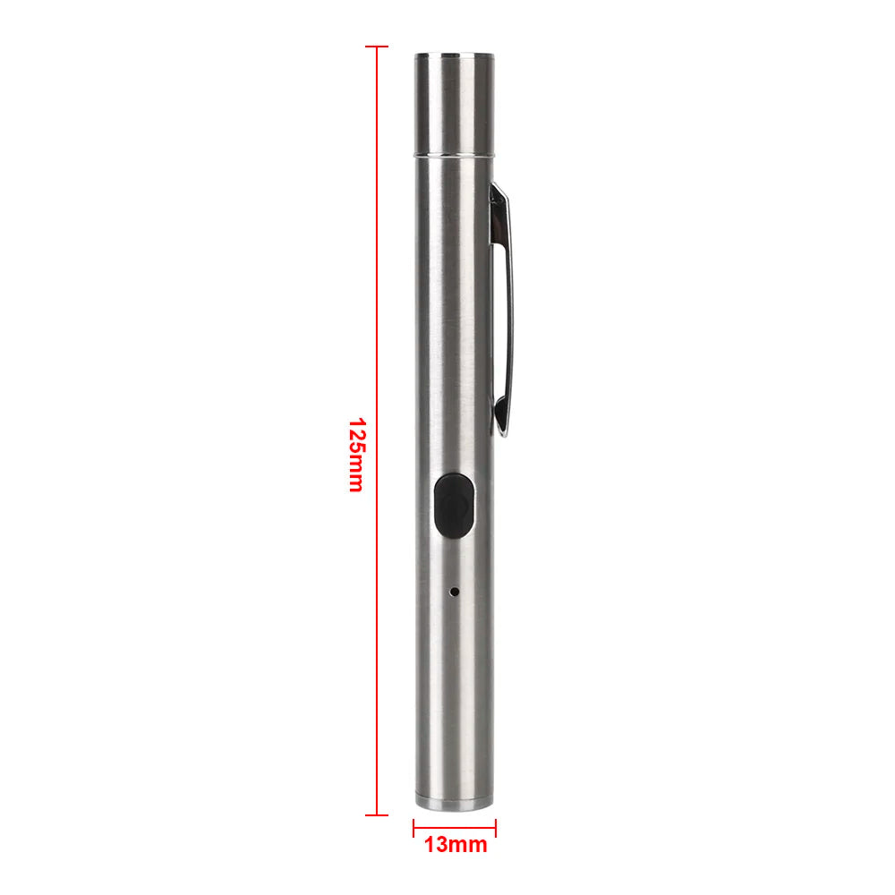 Skin Ultraviolet Light Cat Moss Tinea Light Pet Fungus Detection Wood's Lamp UV Flashlight 365 UV Black Mirror Waterproof