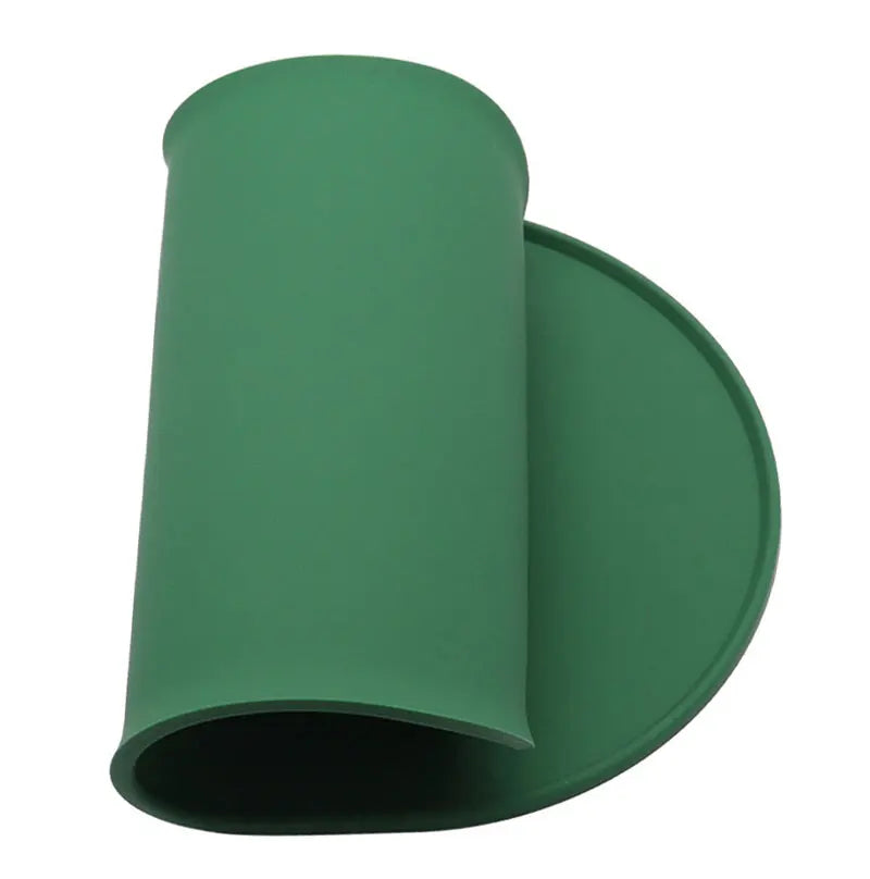 Silicone Pet Bowl Mat Placemat Waterproof Prevent Spills Dog Cat Food Feeding Pad Kitten feeding Pet Bowl tray Mats