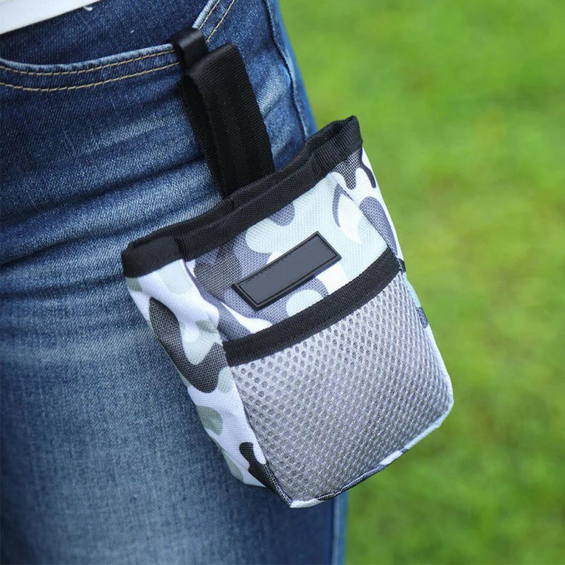 Portable Training Dogs Bag Pet Snack Waist Cat Treat Snack Bait Obedience Agility Outdoor Feed Storage Pocket For Pets Supplies