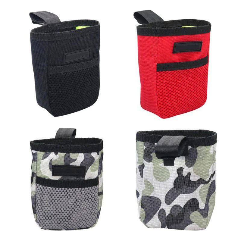 Portable Training Dogs Bag Pet Snack Waist Cat Treat Snack Bait Obedience Agility Outdoor Feed Storage Pocket For Pets Supplies