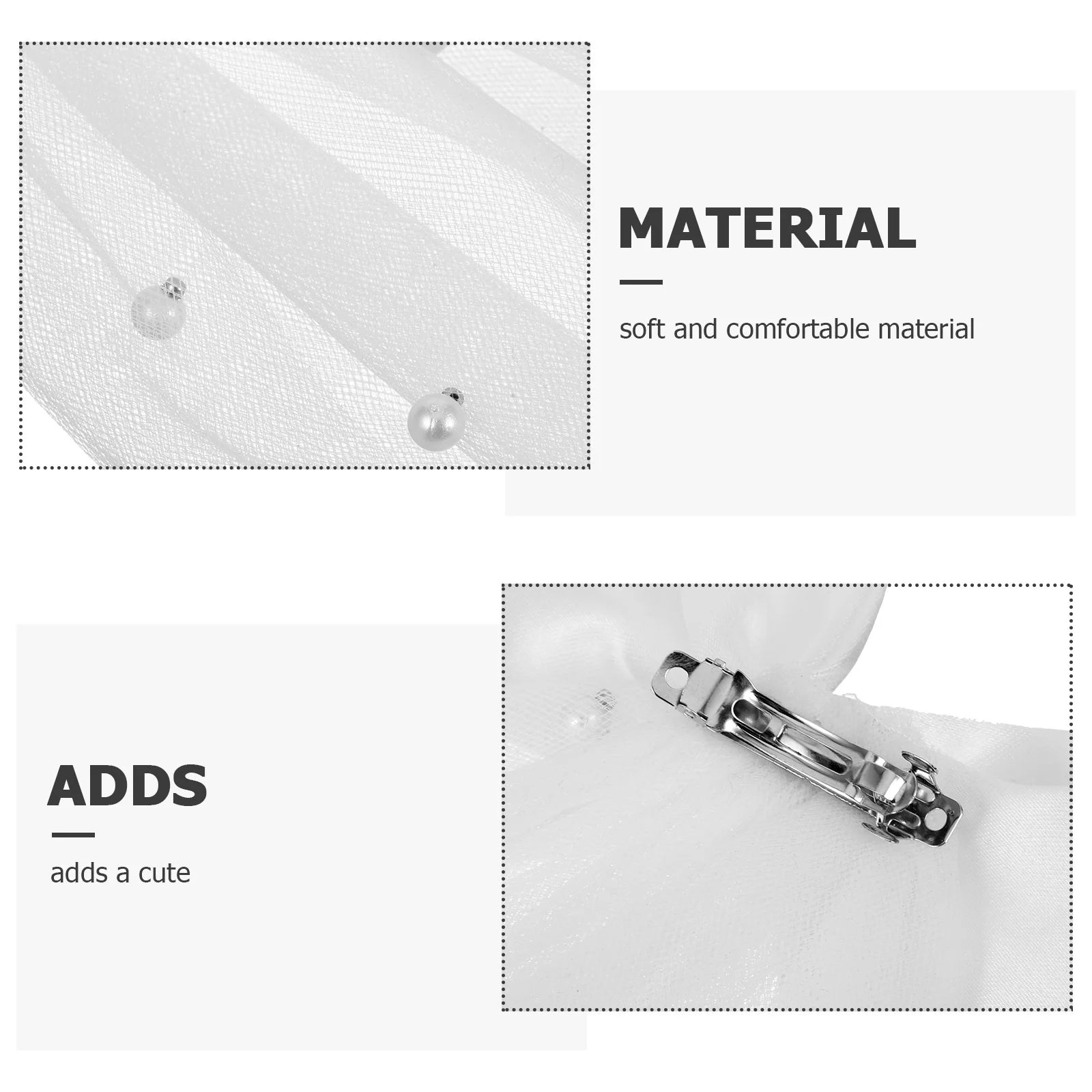 Elegant Gauze Bow Veil Pet Butterfly Ribbon Headwear Dog Bride Wedding Headdress Soft Comfortable Accessory For Party