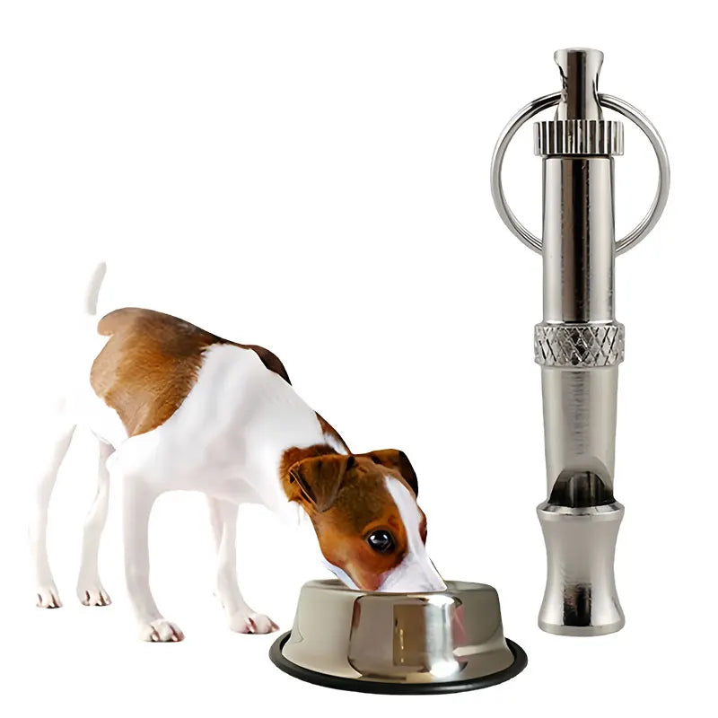 1/2Pcs Dog Whistle To Stop Barking, Adjustable Sound Pitch Dog Whistle With Keychain, Professional Recall Pet Puppy Cat Dog