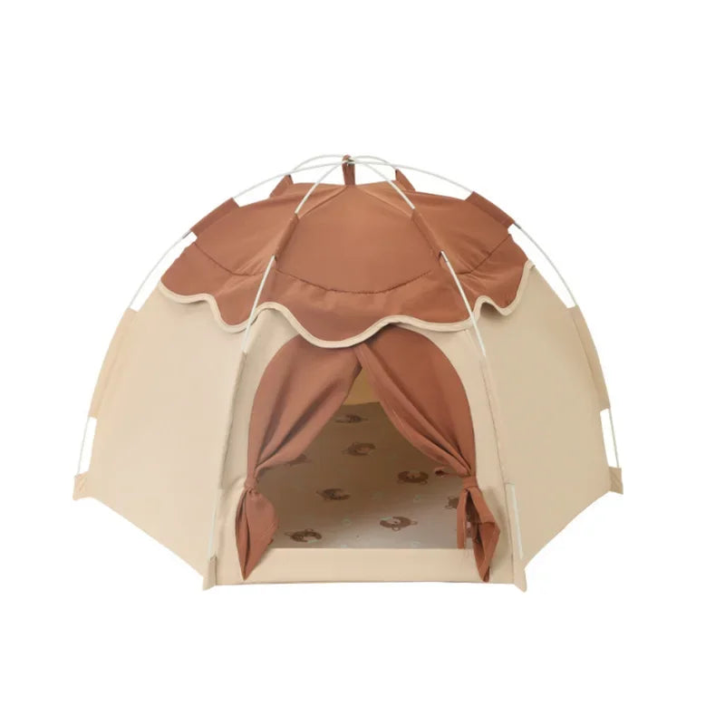 Four Seasons Universal Cat Litter Tent, Dog Bed, Spring and Summer Breathable Pet House Pet Items Cat House