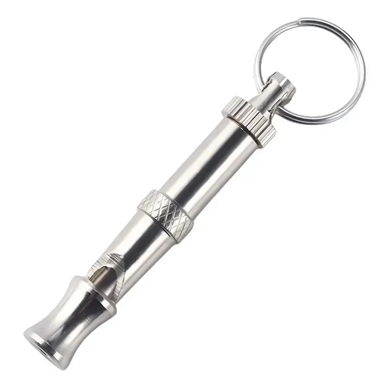 1/2Pcs Dog Whistle To Stop Barking, Adjustable Sound Pitch Dog Whistle With Keychain, Professional Recall Pet Puppy Cat Dog