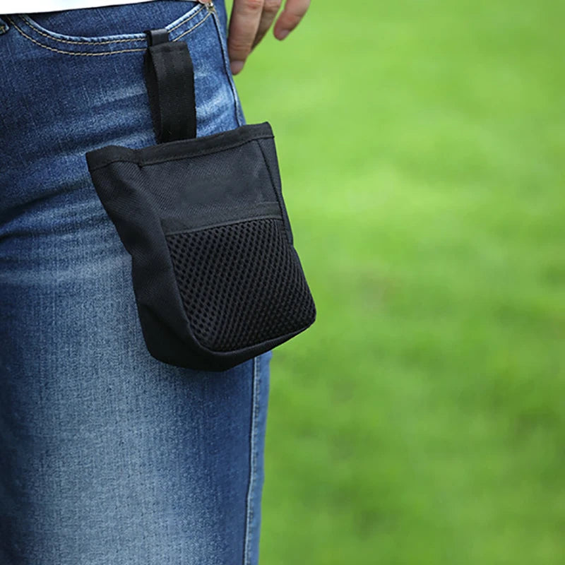 Portable Training Dogs Bag Pet Snack Waist Cat Treat Snack Bait Obedience Agility Outdoor Feed Storage Pocket For Pets Supplies