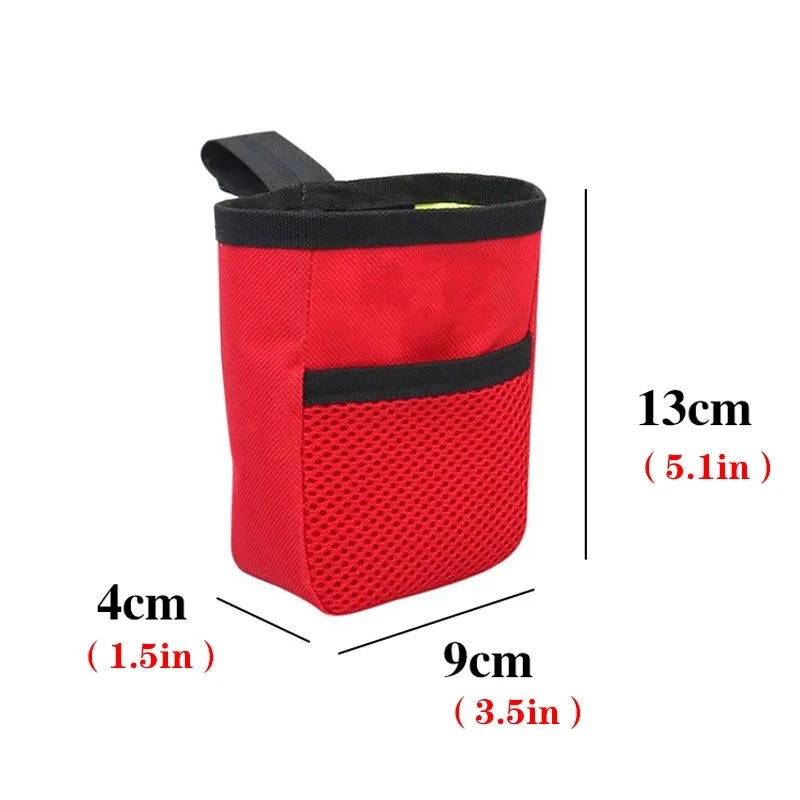 Portable Training Dogs Bag Pet Snack Waist Cat Treat Snack Bait Obedience Agility Outdoor Feed Storage Pocket For Pets Supplies