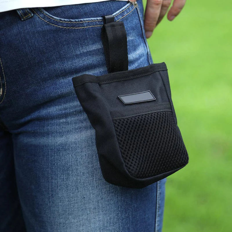 Portable Training Dogs Bag Pet Snack Waist Cat Treat Snack Bait Obedience Agility Outdoor Feed Storage Pocket For Pets Supplies