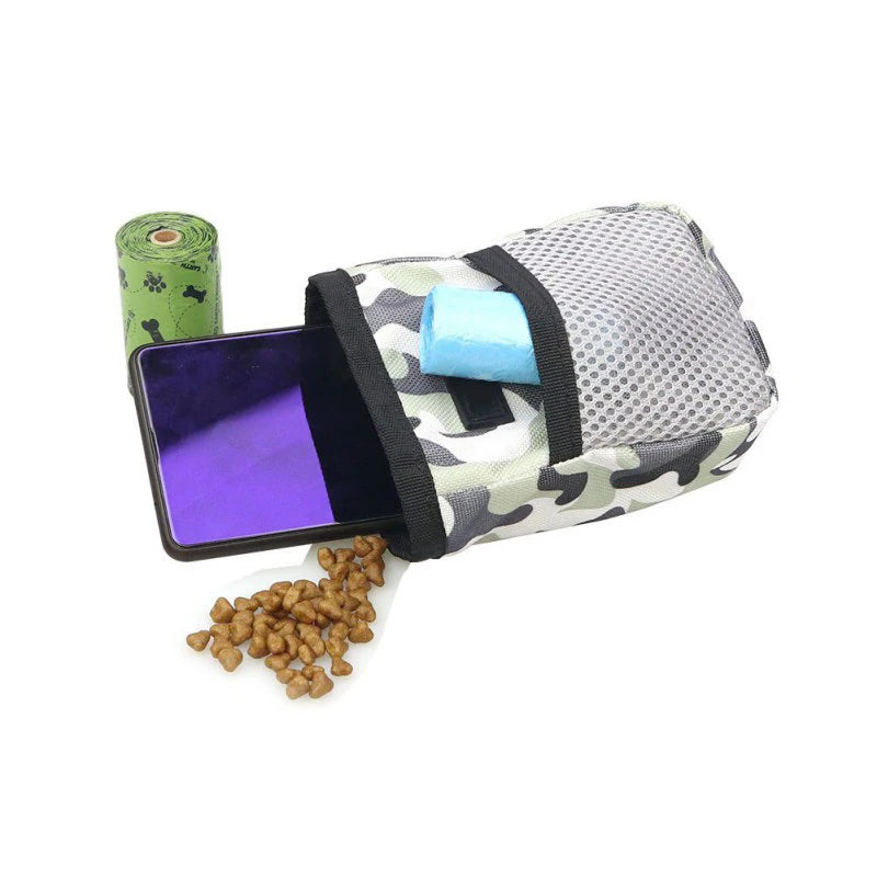 Portable Training Dogs Bag Pet Snack Waist Cat Treat Snack Bait Obedience Agility Outdoor Feed Storage Pocket For Pets Supplies