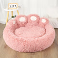 Dog Bed Cat Pet Sofa Cute Bear Paw Shape Comfortable Cozy Pet Sleeping Beds For Small Medium Large Soft Fluffy Cushion Dog Bed