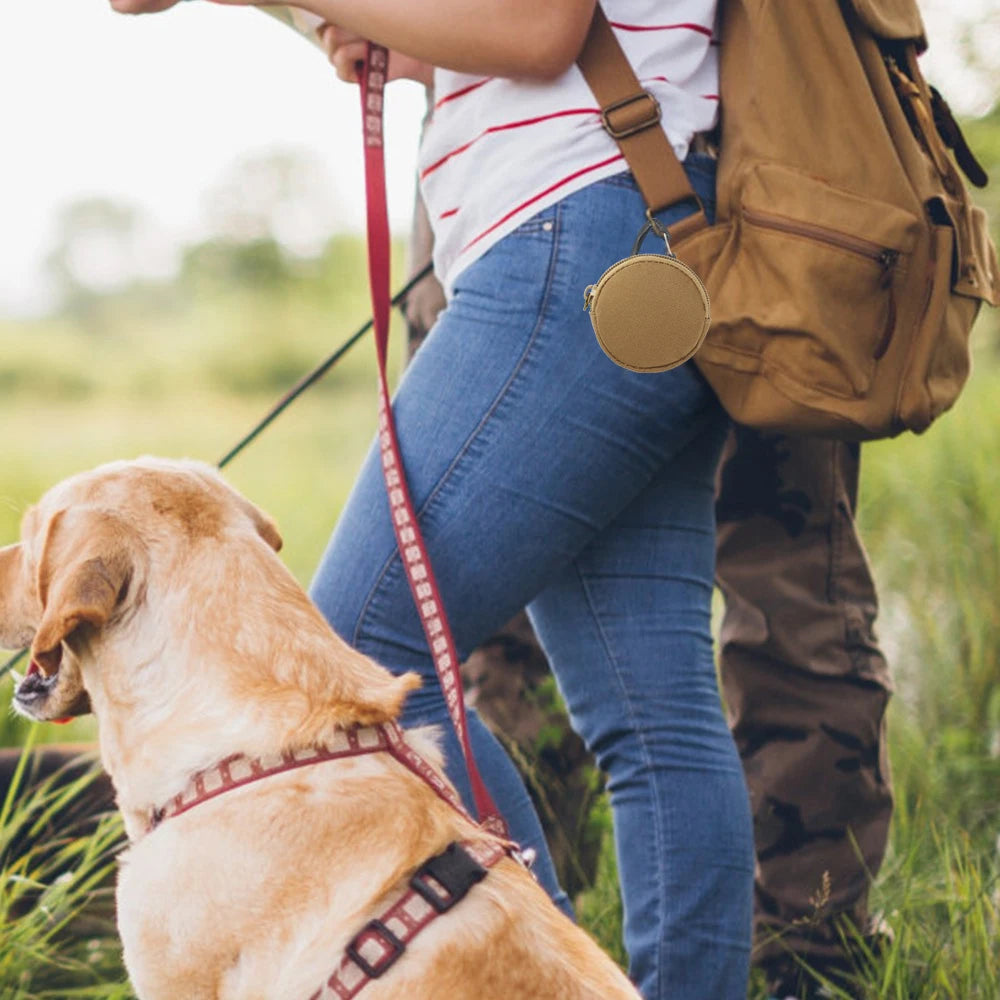 Portable Dog Treat Bag Tactical Pet Training Treat Snack Bait Feed Pocket Durable Pocket Snack Reward Waist Bag Dog Accessories